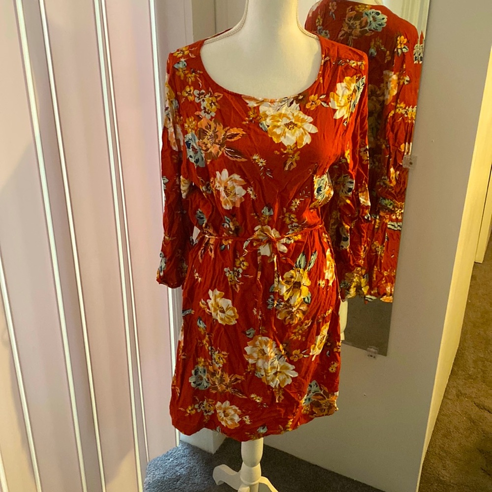Lightweight floral dress